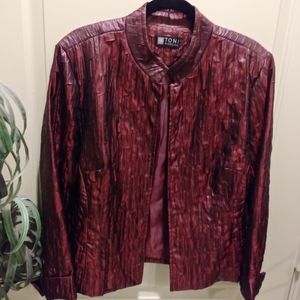 Burgundy Jacket